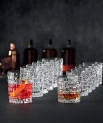 Nachtmann Kristall-Whiskygläser Bossa Nova, 4 Stück -Bloomingville sales 1711971