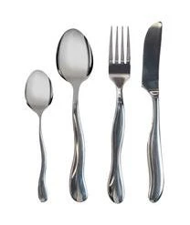 ByOn Besteck-Set Waverly Mit Gehämmerten Griffen Aus Edelstahl, 4 Personen (16-tlg.)