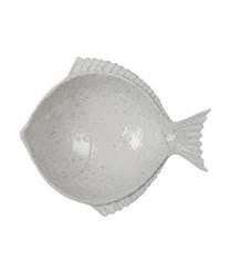 ByOn Schälchen Doris In Fischform, Gesprenkelt